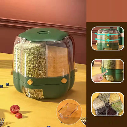 360° roterende voedseldispenser